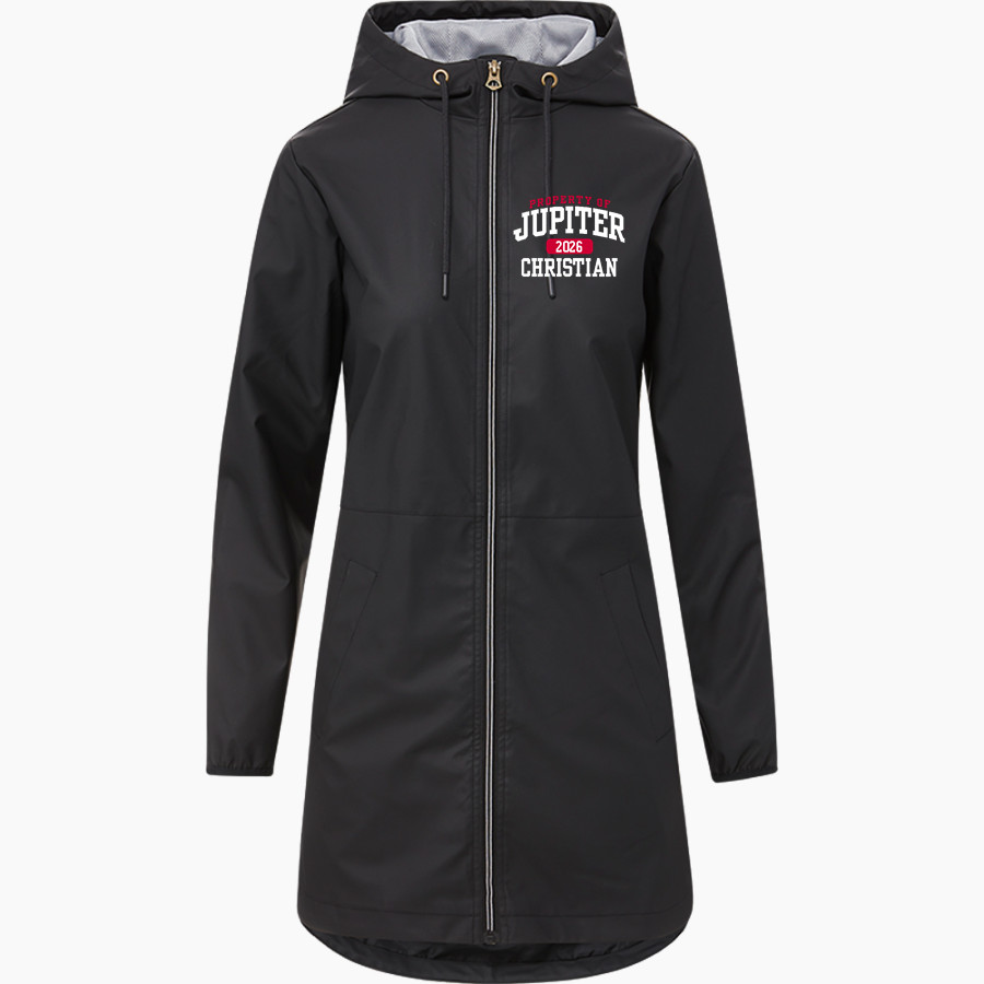 Jupiter Christian Eagles <span class="pdp-name-mascot">Jupiter Eagles</span> MV Sport Weatherproof Vintage Women's Rain Jacket