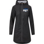 Cairo-Durham Mustangs <span class="pdp-name-mascot">Cairo-Durham Mustangs</span> MV Sport Weatherproof Vintage Women's Rain Jacket Front Thumbnail