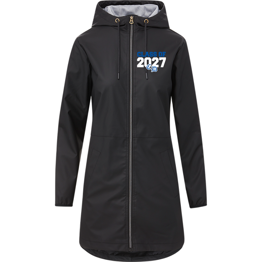 Cairo-Durham Mustangs <span class="pdp-name-mascot">Cairo-Durham Mustangs</span> MV Sport Weatherproof Vintage Women's Rain Jacket