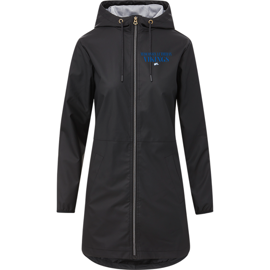Wisconsin Lutheran Vikings <span class="pdp-name-mascot">Wisconsin Lutheran Vikings</span> MV Sport Weatherproof Vintage Women's Rain Jacket