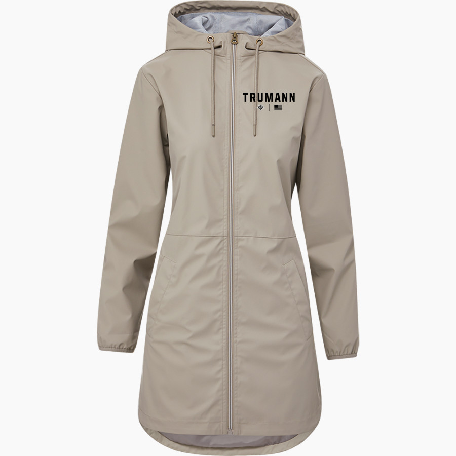 TRUMANN HIGH SCHOOL WILDCATS <span class="pdp-name-mascot">TRUMANN WILDCATS</span> MV Sport Weatherproof Vintage Women's Rain Jacket