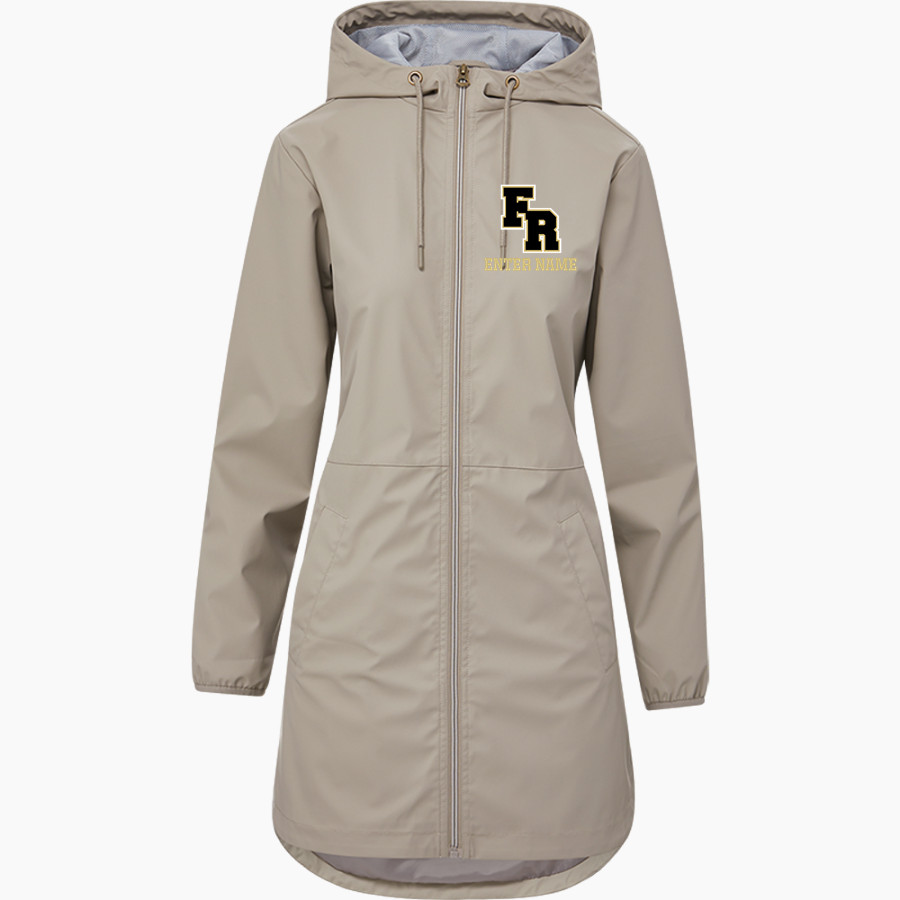 Franklin Road Christian School Minutemen <span class="pdp-name-mascot">Franklin Road Christian School</span> MV Sport Weatherproof Vintage Women's Rain Jacket