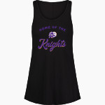 Apple Valley Knights MV Sport Women's Paris Flowy Tank Front Thumbnail
