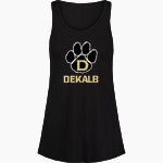 DEKALB HIGH SCHOOL TIGERS <span class="pdp-name-mascot">DEKALB TIGERS</span> MV Sport Women's Paris Flowy Tank Front Thumbnail