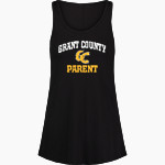 Grant County Braves The Official Online Store <span class="pdp-name-mascot">Grant County Braves</span> MV Sport Women's Paris Flowy Tank Front Thumbnail