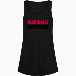 Marshall Mavericks <span class="pdp-name-mascot">Marshall Mavericks</span> MV Sport Women's Paris Flowy Tank Front Thumbnail