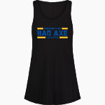 BAD AXE HIGH SCHOOL HATCHETS <span class="pdp-name-mascot">BAD AXE HATCHETS</span> MV Sport Women's Paris Flowy Tank Front Thumbnail