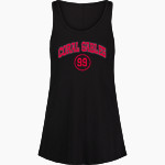 CORAL GABLES HIGH SCHOOL CAVALIERS <span class="pdp-name-mascot">CORAL GABLES CAVALIERS</span> MV Sport Women's Paris Flowy Tank Front Thumbnail