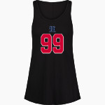 M.A.D Mavericks OFFICIAL ONLINE STORE <span class="pdp-name-mascot">Crieve Hall Youth Athletic Association Mad Mavericks</span> MV Sport Women's Paris Flowy Tank Front Thumbnail