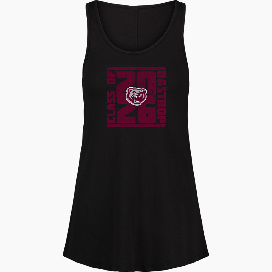 BASTROP HIGH SCHOOL BEARS <span class="pdp-name-mascot">BASTROP BEARS</span> MV Sport Women's Paris Flowy Tank