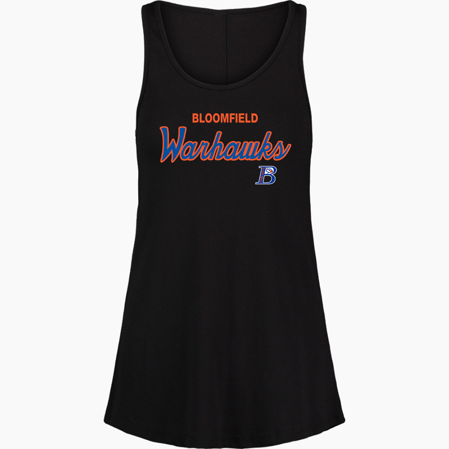Bloomfield Warhawks MV Sport Women's Paris Flowy Tank