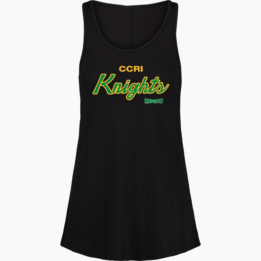 Community College of Rhode Island Knights <span class="pdp-name-mascot">COMMUNITY COLLEGE OF RHODE ISLAND Knights</span> MV Sport Women's Paris Flowy Tank