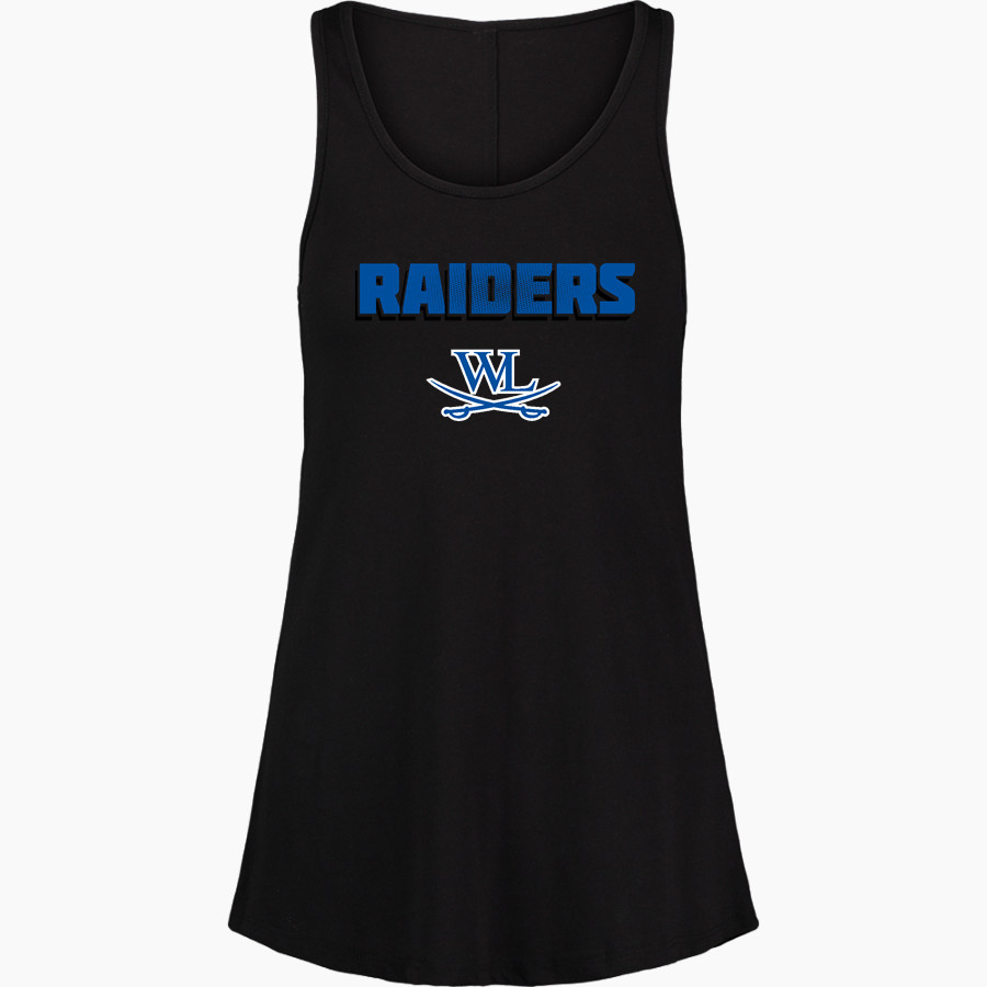 WEST LAURENS HIGH SCHOOL RAIDERS <span class="pdp-name-mascot">WEST LAURENS RAIDERS</span> MV Sport Women's Paris Flowy Tank