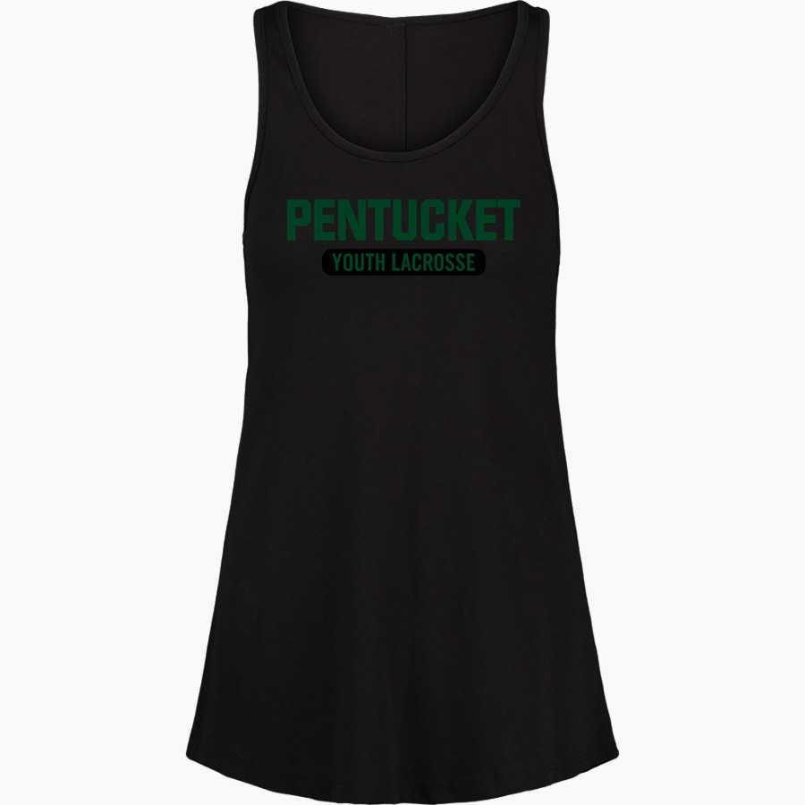 Pentucket Youth Lacrosse Pentucket <span class="pdp-name-mascot">Pentucket Youth Lacrosse</span> MV Sport Women's Paris Flowy Tank