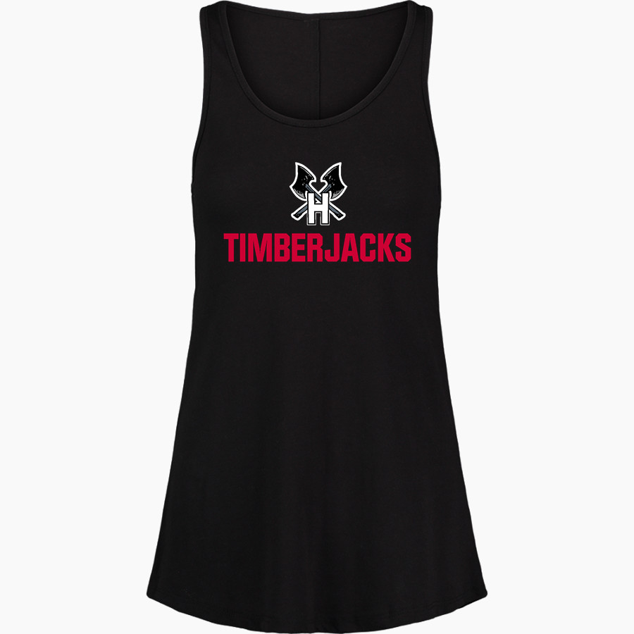 Hayfork Timberjacks <span class="pdp-name-mascot">Hayfork High School Timberjacks</span> MV Sport Women's Paris Flowy Tank