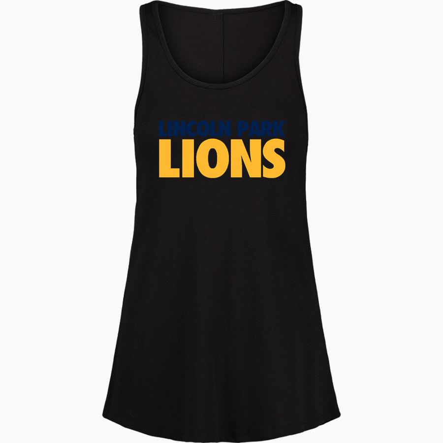 LINCOLN PARK HIGH SCHOOL LIONS MV Sport Women's Paris Flowy Tank