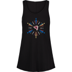 WM E GRADY VOC TECH SCHOOL FALCONS <span class="pdp-name-mascot">GRADY HIGH SCHOOL FALCONS</span> MV Sport Women's Paris Flowy Tank Front Thumbnail