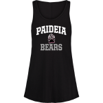Paideia High Bears <span class="pdp-name-mascot">Paideia High School Bears</span> MV Sport Women's Paris Flowy Tank Front Thumbnail