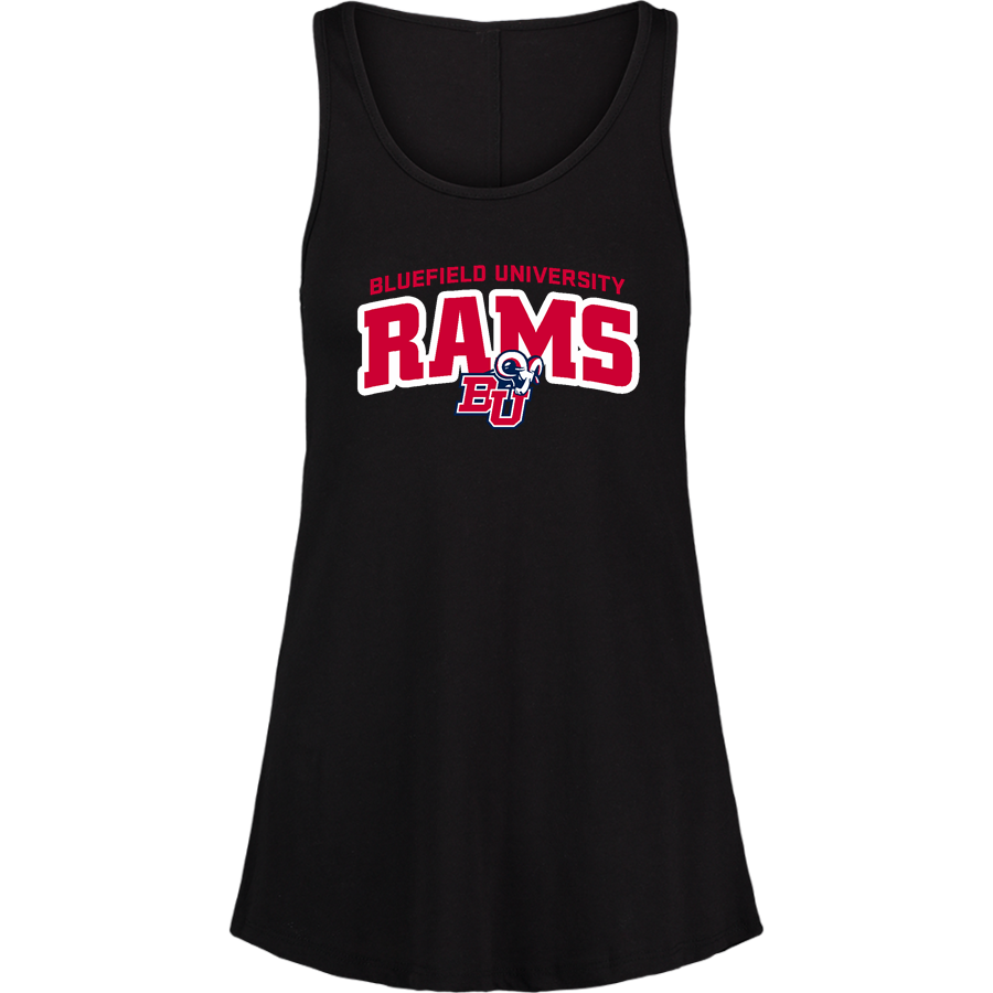 Bluefield University Sideline Store <span class="pdp-name-mascot">Bluefield University</span> MV Sport Women's Paris Flowy Tank