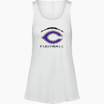 Carlsbad Football Carlsbad Football <span class="pdp-name-mascot">Carlsbad Pop Warner</span> MV Sport Women's Paris Flowy Tank Front Thumbnail