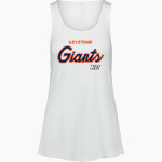 Keystone College The Official Online Store <span class="pdp-name-mascot">Keystone Giants</span> MV Sport Women's Paris Flowy Tank Front Thumbnail