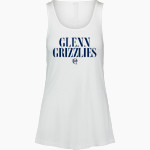 Glenn Grizzlies <span class="pdp-name-mascot">Tom Glenn Grizzlies</span> MV Sport Women's Paris Flowy Tank Front Thumbnail