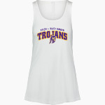 TROY-BUCHANAN HIGH SCHOOL TROJANS <span class="pdp-name-mascot">TROY - BUCHANAN TROJANS</span> MV Sport Women's Paris Flowy Tank Front Thumbnail