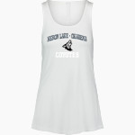 HERON LAKE-OKABENA Coyotes <span class="pdp-name-mascot">HERON LAKE - OKABENA Coyotes</span> MV Sport Women's Paris Flowy Tank Front Thumbnail