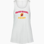 HILLCREST HIGH SCHOOL TROJANS <span class="pdp-name-mascot">Hillcrest High School TROJANS</span> MV Sport Women's Paris Flowy Tank Front Thumbnail