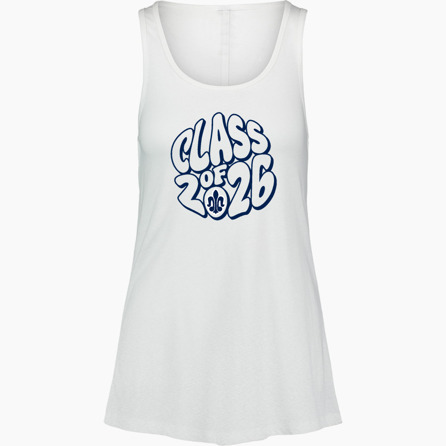 Saint Peter High School SAINTS ONLINE STORE <span class="pdp-name-mascot">Saint Peter Saints</span> MV Sport Women's Paris Flowy Tank
