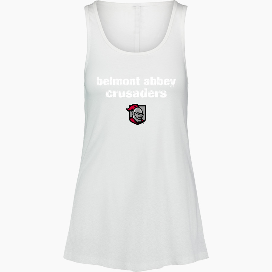 Belmont Abbey College The Official Store of the Crusaders <span class="pdp-name-mascot">Belmont Abbey Crusaders</span> MV Sport Women's Paris Flowy Tank