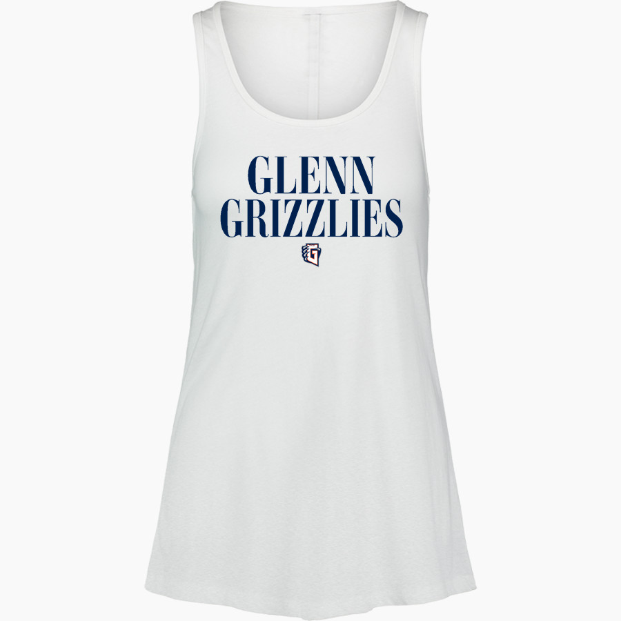 Glenn Grizzlies <span class="pdp-name-mascot">Tom Glenn Grizzlies</span> MV Sport Women's Paris Flowy Tank