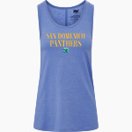 San Domenico Panthers <span class="pdp-name-mascot">San Domenico Panthers</span> MV Sport Women's Paris Flowy Tank Front Thumbnail