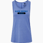 Olathe District Schools School District <span class="pdp-name-mascot">Olathe District S School District</span> MV Sport Women's Paris Flowy Tank Front Thumbnail