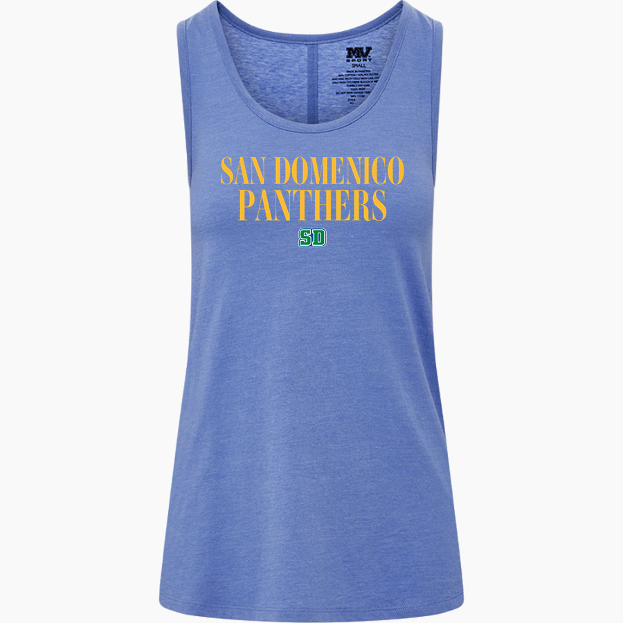 San Domenico Panthers <span class="pdp-name-mascot">San Domenico Panthers</span> MV Sport Women's Paris Flowy Tank