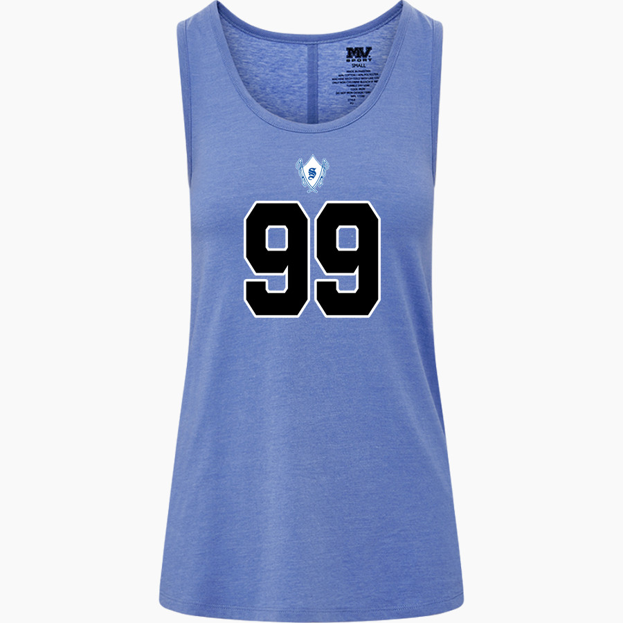 Susquehanna Sabers <span class="pdp-name-mascot">Susquehanna Community High School Sabers</span> MV Sport Women's Paris Flowy Tank
