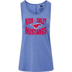 NIXON-SMILEY HIGH SCHOOL MUSTANGS <span class="pdp-name-mascot">NIXON - SMILEY MUSTANGS</span> MV Sport Women's Paris Flowy Tank Front Thumbnail