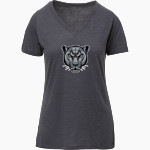 Pearson Panthers <span class="pdp-name-mascot">Pearson School Panthers</span> MV Sport Women's Vera Ringspun Slub V-Neck Tee Front Thumbnail