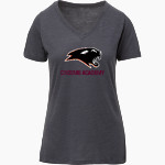 CROOMS ACADEMY PANTHERS <span class="pdp-name-mascot">CROOMS ACADEMY PANTHERS</span> MV Sport Women's Vera Ringspun Slub V-Neck Tee Front Thumbnail
