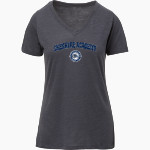 Official Online Store <span class="pdp-name-mascot">Cheshire Academy</span> MV Sport Women's Vera Ringspun Slub V-Neck Tee Front Thumbnail
