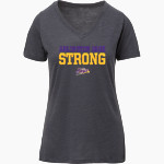 ARLINGTON SAGE ARLINGTON SAGE <span class="pdp-name-mascot">ARLINGTON SAGE</span> MV Sport Women's Vera Ringspun Slub V-Neck Tee Front Thumbnail