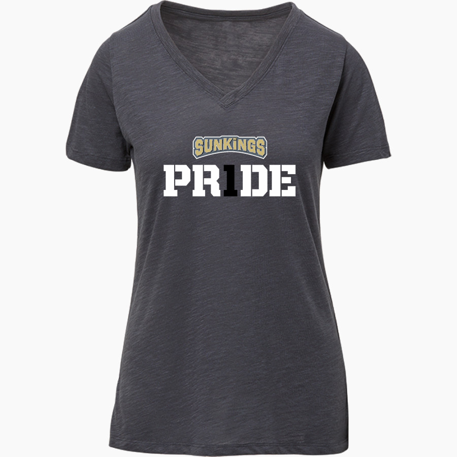 Yakima Sunkings Sunkings MV Sport Women's Vera Ringspun Slub V-Neck Tee