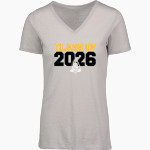 METRO ACADEMIC & CLASSICAL HIGH SCHOOL Online Store <span class="pdp-name-mascot">METRO ACADEMY & CLASSICAL METRO PANTHERS</span> MV Sport Women's Vera Ringspun Slub V-Neck Tee Front Thumbnail