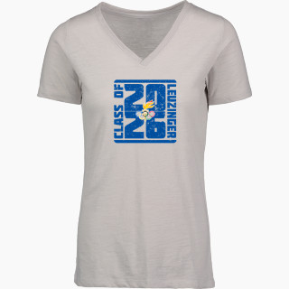 MV Sport Women's Vera Ringspun Slub V-Neck Tee