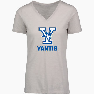 MV Sport Women's Vera Ringspun Slub V-Neck Tee