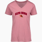 Elite Cheer Online Store <span class="pdp-name-mascot">Elite Cheer</span> MV Sport Women's Vera Ringspun Slub V-Neck Tee Front Thumbnail