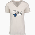 THOMAS WALKER HIGH SCHOOL PIONEERS <span class="pdp-name-mascot">THOMAS WALKER PIONEERS</span> MV Sport Women's Vera Ringspun Slub V-Neck Tee Front Thumbnail