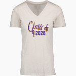 BOULDER HIGH SCHOOL PANTHERS <span class="pdp-name-mascot">BOULDER PANTHERS</span> MV Sport Women's Vera Ringspun Slub V-Neck Tee Front Thumbnail