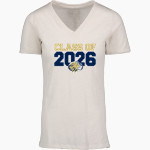 GRACE PREP ACADEMY LIONS <span class="pdp-name-mascot">GRACE LIONS</span> MV Sport Women's Vera Ringspun Slub V-Neck Tee Front Thumbnail