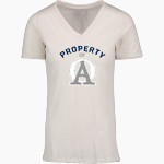 OLDENBURG ACADEMY TWISTERS <span class="pdp-name-mascot">OLDENBURG ACADEMY TWISTERS</span> MV Sport Women's Vera Ringspun Slub V-Neck Tee Front Thumbnail